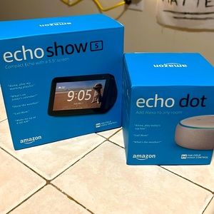 Amazon Echo bundle, Show5 2nd Gen and Dot 3rd Gen